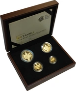 2011 Proof Britannia d'Oro - Cofanetto da 4 Monete
