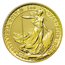 1oz Britannia d'Oro 30° Anniversario 2017