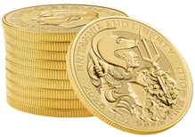 2025 Moneta d'Oro 1oz Britannia & Liberty