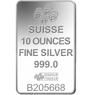 PAMP 10oz Lingotto d'Argento