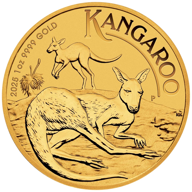 2025 Canguro Nugget Australiana d'Oro 1oz
