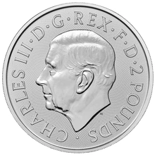 2024 Beowulf & Grendel Moneta d'Argento 1oz - Serie Miti & Leggende