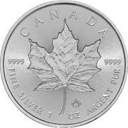 2018 Maple Leaf d'Argento 1oz