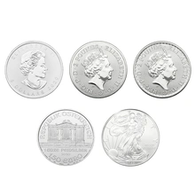 Set da 5 Monete d'argento 2020 1oz