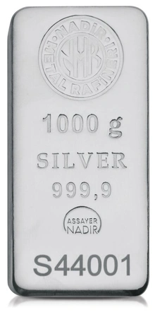 Lingotto d'Argento Nadir 1Kg