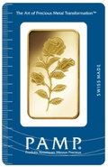 PAMP Rosa Lingotto d'Oro 100 grammi