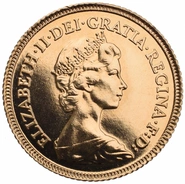 Mezza Sterlina - Elisabetta II - Corona Giovane