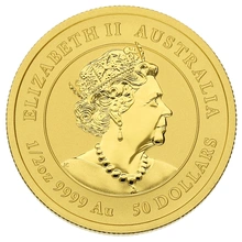 Anno del Bue d'Oro 2021 1/2oz - Perth Mint