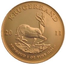 2011 1oz Krugerrand d'Oro