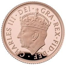 2023 Mezza Sterlina Proof Confezionata - Incoronazione di Re Carlo III