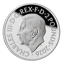 2026 Britannia UK 1 oz Moneta d'argento Proof