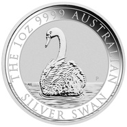 2023 Moneta d'Argento Australiana con Cigno 1oz