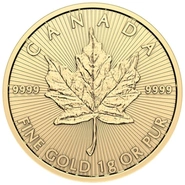 Moneta d'oro MapleGram da 1g
