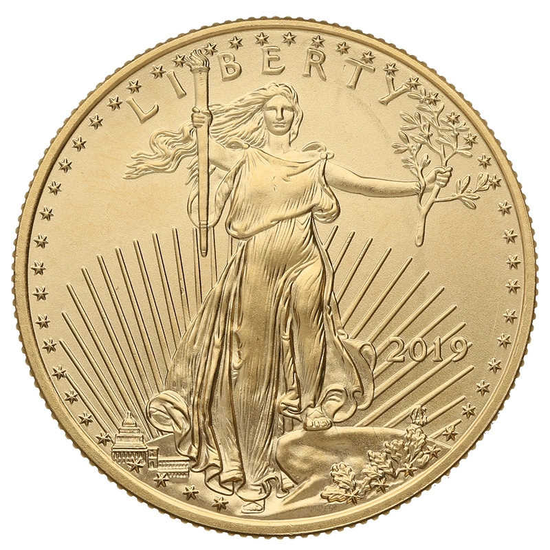 2019 Eagle Americana d'Oro 1/2oz