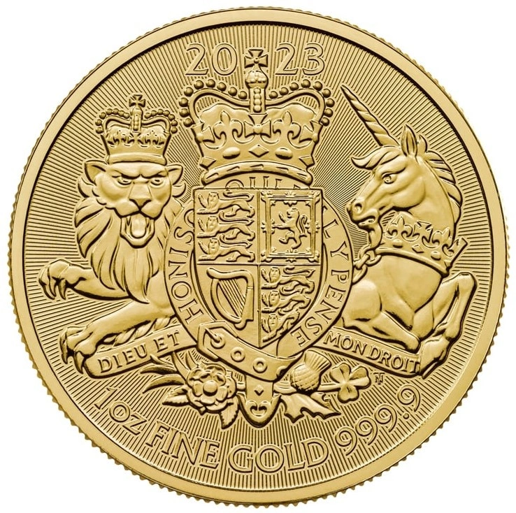 2023 Royal Arms Moneta d'oro 1oz