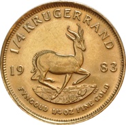 1983 Krugerrand d'Oro 1/4oz
