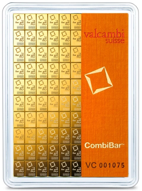Valcambi MultiGrammo 100 x 1g Lingottino d'Oro