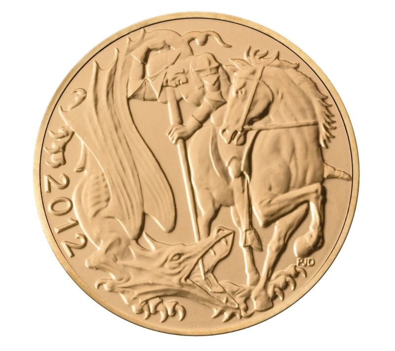 2012 Sterlina d'Oro Giubileo Diamante