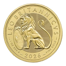 2026 1oz Moneta d'Oro British Lion
