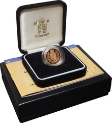 2002 Proof Sterlina d'Oro - Cofanetto