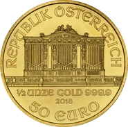 2018 Philharmonic Austriaca d'Oro 1/2oz