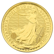2021 Britannia d'Oro 1/2oz