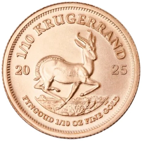 2025 Krugerrand d'Oro 1/10oz