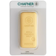 C. Hafner Lingotto d'Oro Colato 1Kg