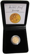 1982 Proof Sterlina d'Oro - Cofanetto