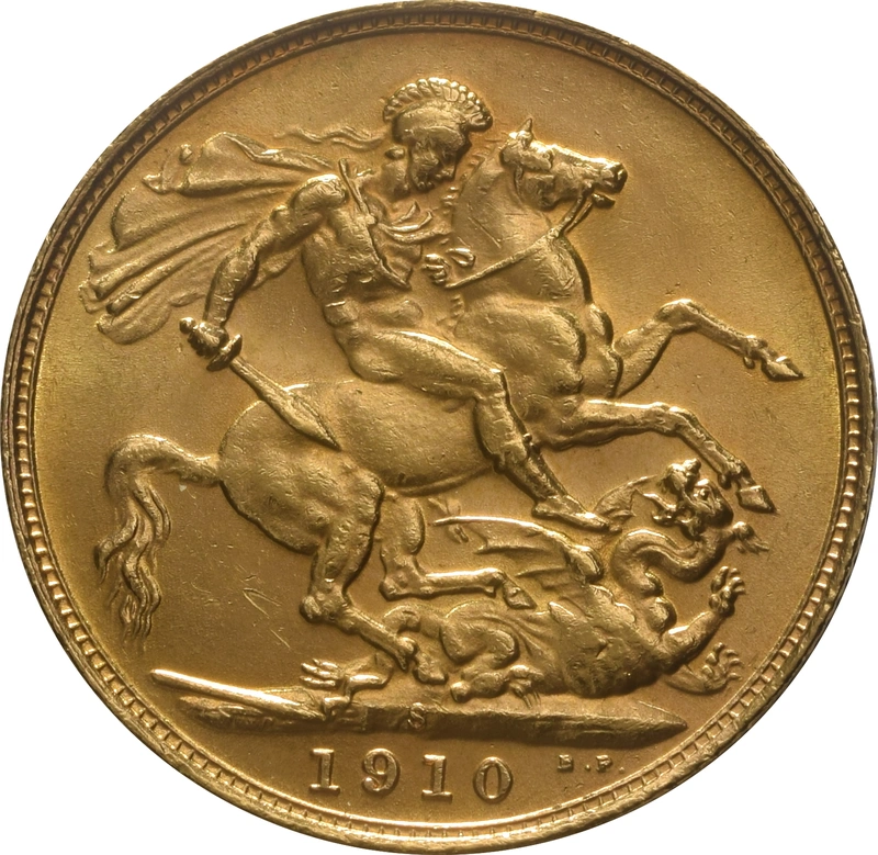 1910 Sterlina - Edoardo VII - S