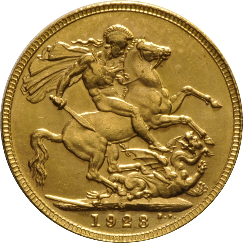 1923 Sterlina d'Oro Giorgio V - M