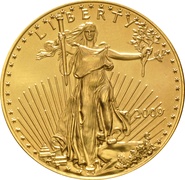 2009 Eagle Americana d'Oro 1oz