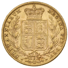 1878 Sterlina - Vittoria Giovane - Stemma Coronato - S