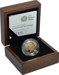 2008 Proof Sterlina d'Oro - Cofanetto