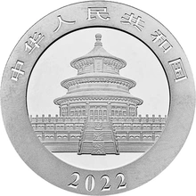 Panda Cinese 30g d'Argento 2022