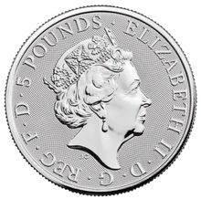 2023 Centicora (o Aele) di Beaufort d'Argento 2oz - Tudor Beasts