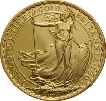 1993 Proof Britannia d'Oro - Cofanetto da 4 Monete