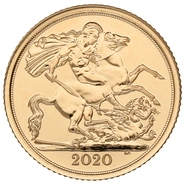 2020 Mezza Sterlina d'Oro