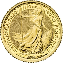 2020 Britannia d'Oro 1/10oz