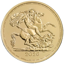 2026 Doppia Sterlina d'Oro