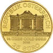 2018 Philharmonic d'Oro Austriaca 1/4oz