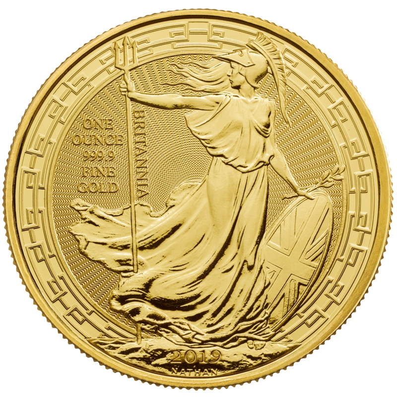 2019 1oz Gold Britannia (Oriental Border) Coin