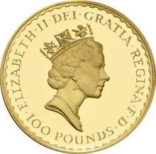 1990 Proof Britannia d'Oro - Cofanetto da 4 Monete