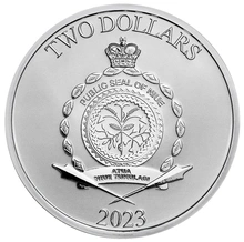 Moneta d'Argento 1oz 2023 con Topolino & Paperino