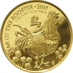 Anno del Gallo 2017 d'Oro - Royal Mint
