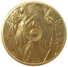 2022 1 oz Elefante d'Oro - serie "Big Five"