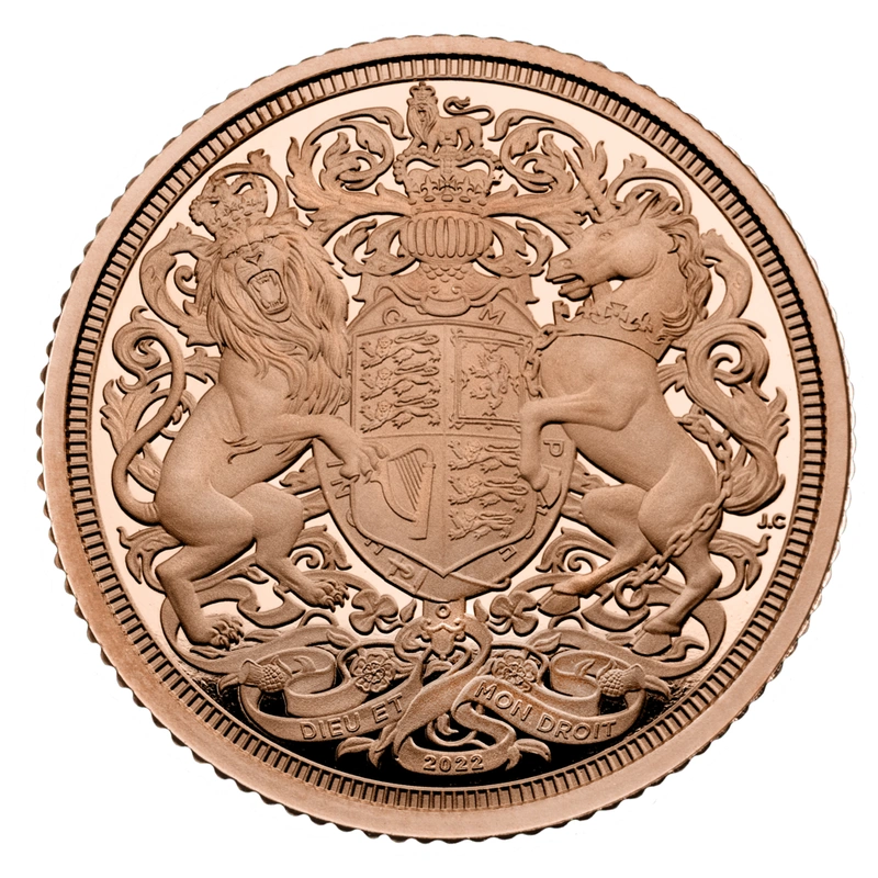 Sterlina commemorativa Piedfort 2022 Regina Elisabetta II- Proof