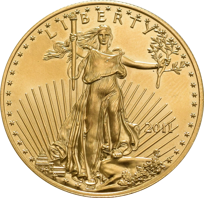 2011 Eagle Americana d'Oro 1oz