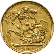1892 Sterlina - Vittoria - Giubileo - S