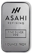 Asahi 1oz Lingotto d'Argento